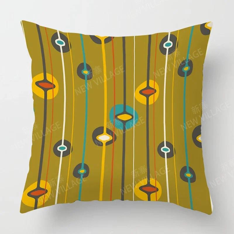 Nordic Fall Home Decor Autumn Throw Pillow Case Sofa Cushion Cover Modern X X X X Geometry