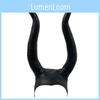 Funny Black Horned Headpiece For Halloween Parties And Costume Events Unique Design