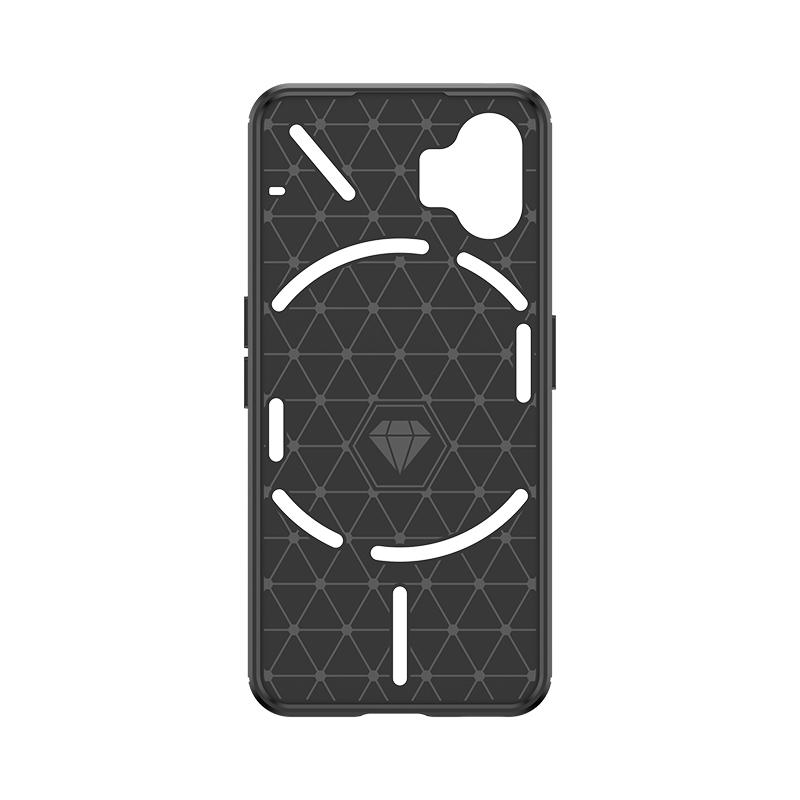Pentru Cover Nothing Phone 2 Husa pentru Nothing Phone 2 Phone2 Husa din silicon rezistenta la socuri din fibra de carbon pentru husa Nothing Phone 2