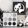 DE'LANCI - 9 Farben Black Smoky Lidschattenpalette
