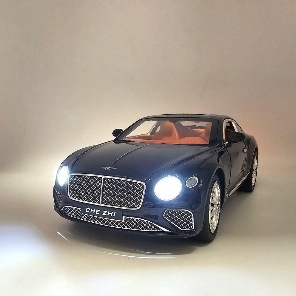 Bentley Continental Coupe 1:24 Die-Cast Model Car, Black