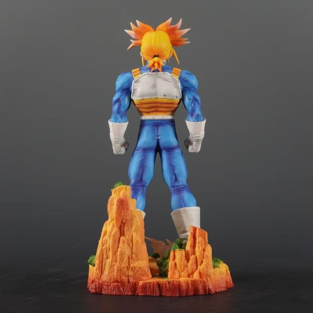 Anime Dragon Ball Z 28cm Trunks Figure Battle Dress Action Figures PVC Statue Model Collection Toys For Gifts