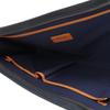 Commes Herren SecondClutch Tasche, Vögel, Marineblau