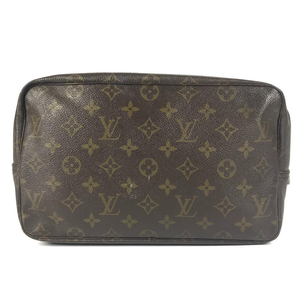 Louis Vuitton  M47522  Monogram Trousse Toilette 28 Cosmetics Pouch Clutch