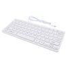 Type C Wired Keyboard Quiet Lightweight Silent Chocolate Key Small Wired Keyboard for Computer PC Laptop