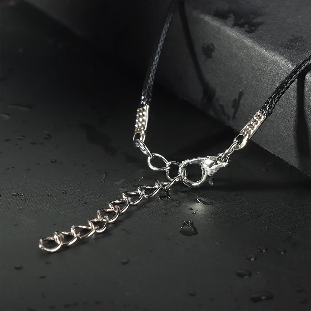 Punk Jewelry Amulet Necklace Spike Men Wolf Tooth