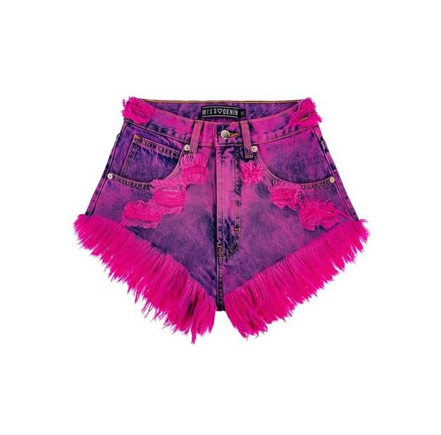 

Шорты джинсовые MissDenim High Waist EU XXS
