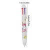 6Pcs Cute School Supplies 6 Color Unicorn Pens Multicolor Ballpoint Pen Multifunction Office Creative Ball Pen
