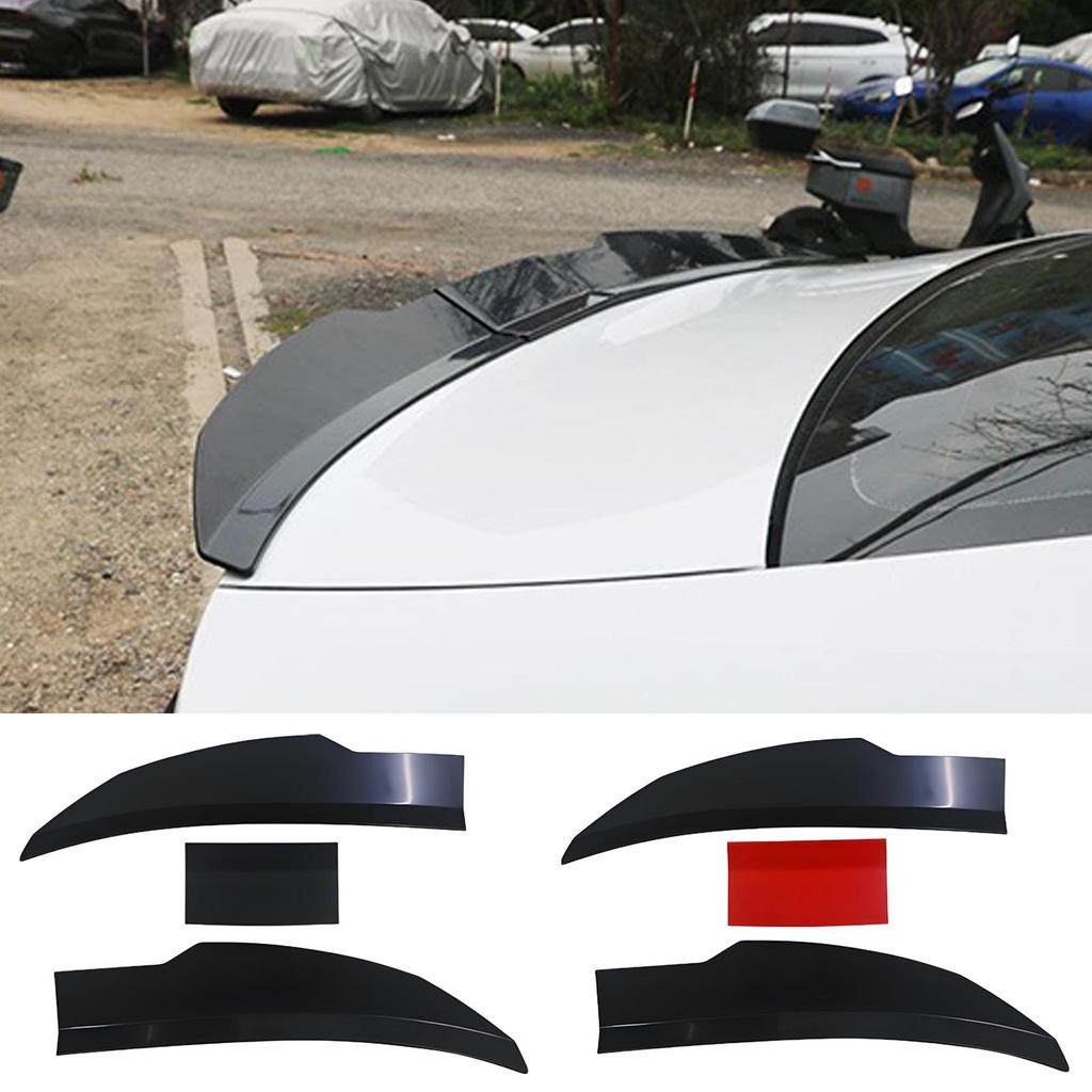 Rear Wing Spoiler Adjustable Roof Rear Spoiler Trunk Lip Lightweight Exterior Accessories For Driving Shows Enthusiasts Daily