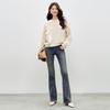 Autumn Water Yi Ren Ruffle Knit Sweatshirt