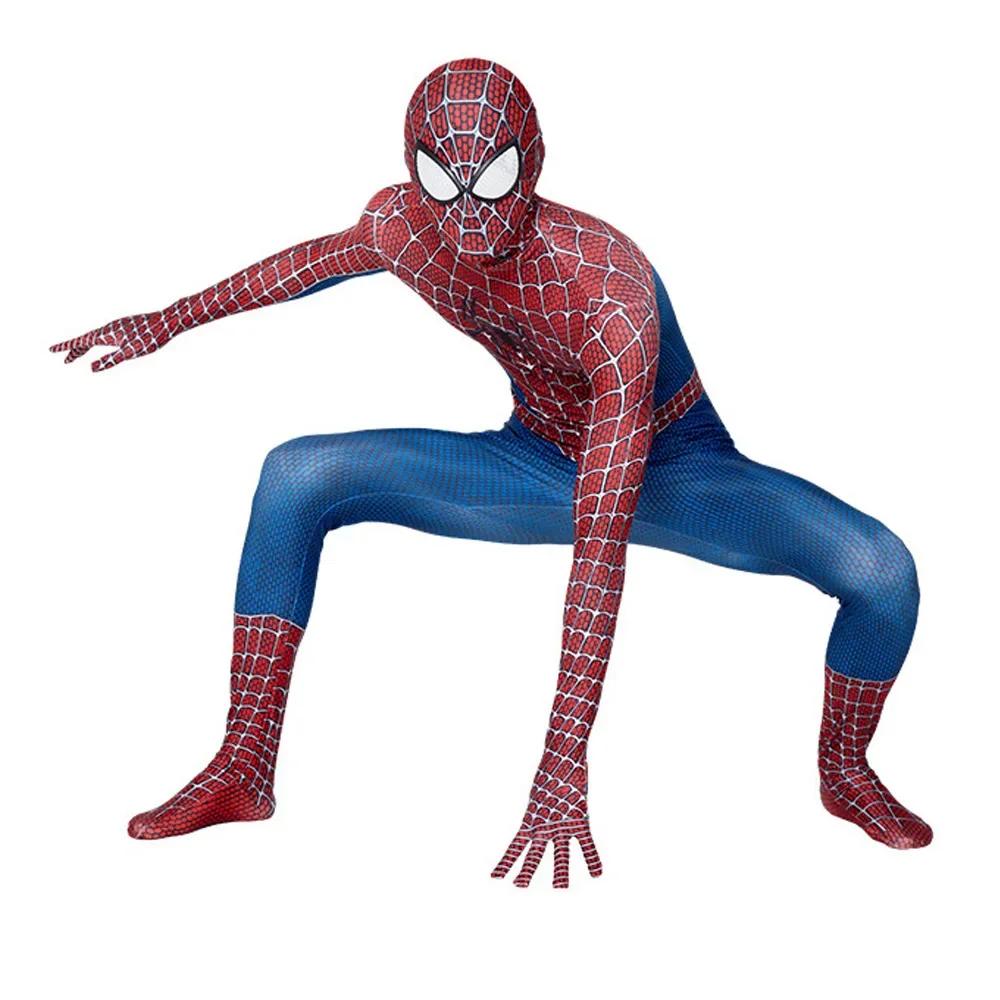 

Дитячі костюми Супергерой Майлз Людина-павук Косплей Комбінезон Боді Зентаї Стартер Хелловінські костюми для дітей Дорослих 150