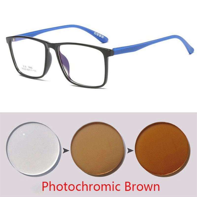 Ultralight Finished Myopia Glasses Women Men Students Square Shortsight Eyewear Prescription Diopters -1.5 -2.0 -2.5 To -6.0