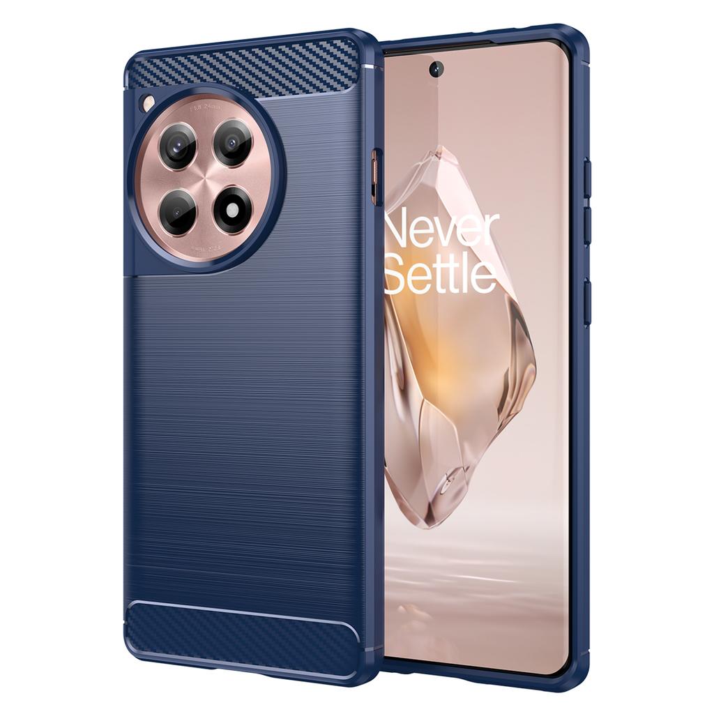 For OnePlus 12R 5G/Ace 3 5G Case Brushed TPU Anti-Fingerprints Phone Cover