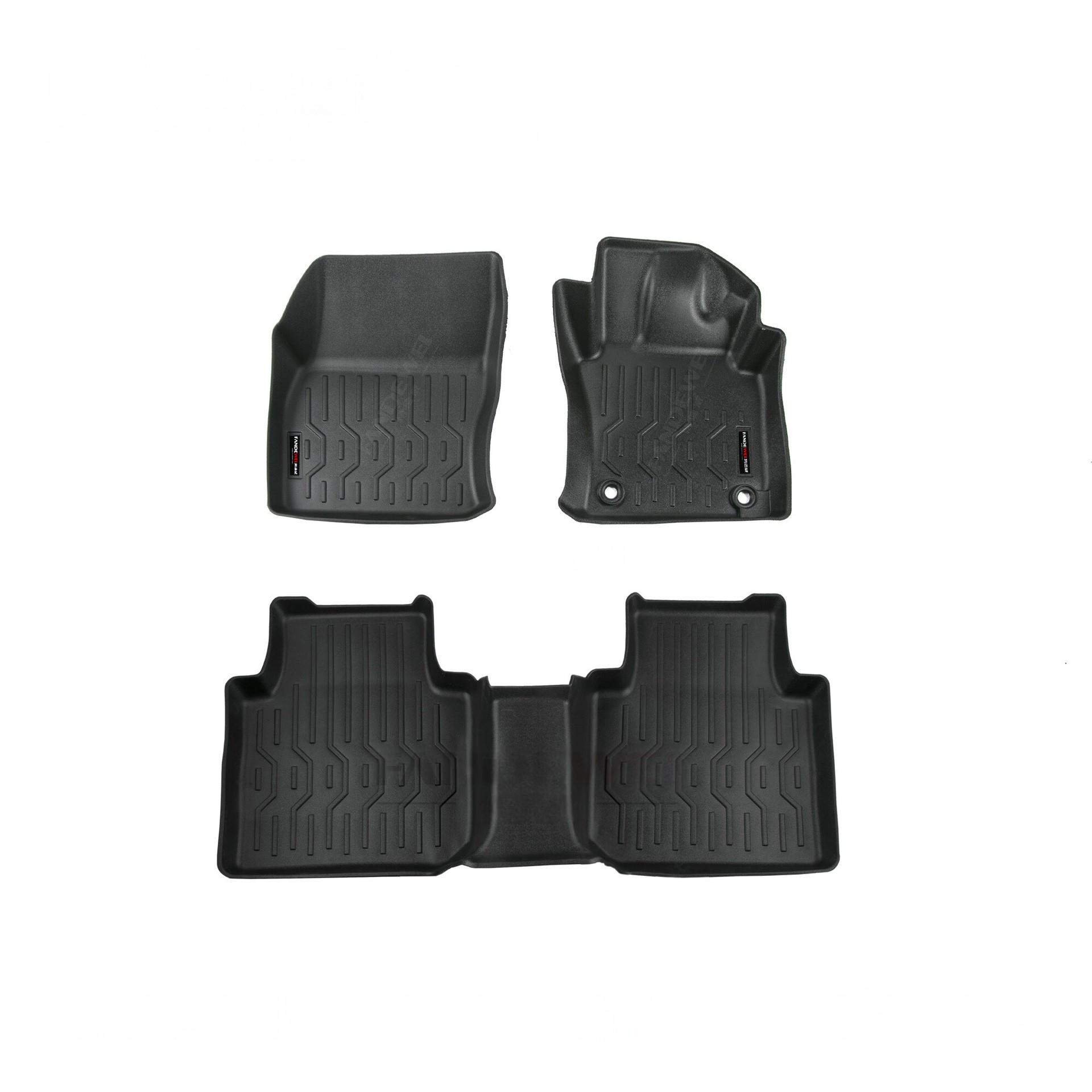 TPE Waterproof, Odorless Car Floor Mats for 21-22 Volkswagen Tiguan RHD – Eco-Friendly & Wear-Resistant