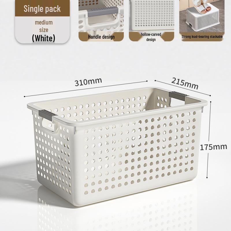 Sundries Storage Box for Toys, Snacks, and Wardrobe - Plastic Organizer for Home, Living Room, or Desktop Use