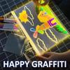 LED Drawing Board  Children's Illuminating LED Drawing Board  Acrylic Illuminating Writing Board With Stand  Acrylic Dry Erasing Board 7ml