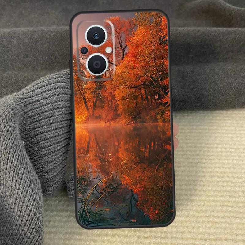 Autumn Leaves Phone Case For OPPO Reno 13 12 F 11 11F 8T 7 8 10 Pro OPPO Find X6 X8 Pro X3 X5 Lite Cover