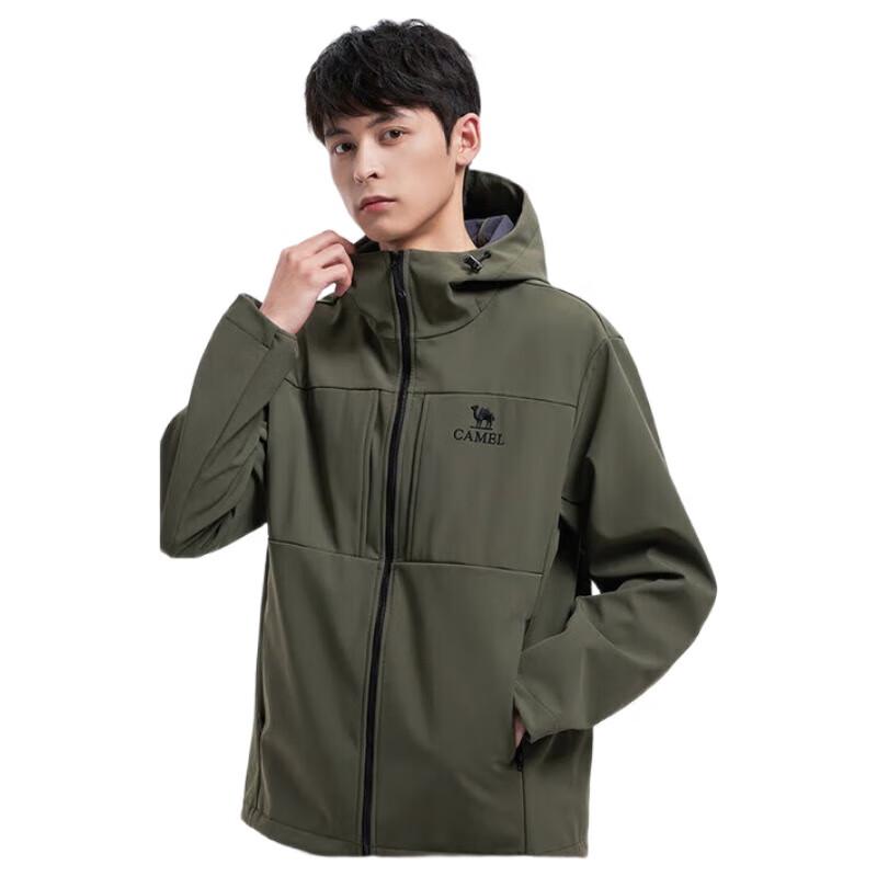 Верблюжья мягкая флисовая куртка Softshell для улицы M