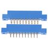 1 Stück 805 Serie 3,96 mm Raster Leiterplatten-Slot Lötkantensteckverbinder 8-72 Pins
