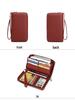 Xiangyin 2024 Women's Genuine Leather Long Wallet & Coin Purse - Niche Design, Cowhide Clutch, Slim Style
