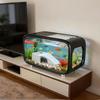 Transparent Aquarium Kit Compact Desktop Aquarium Multifunctional Ecological Cycle System  Desktop