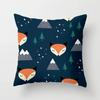 Home Decor Cartoon Fuchs Tier Kissenbezug Kissen Sofa Dekoration
