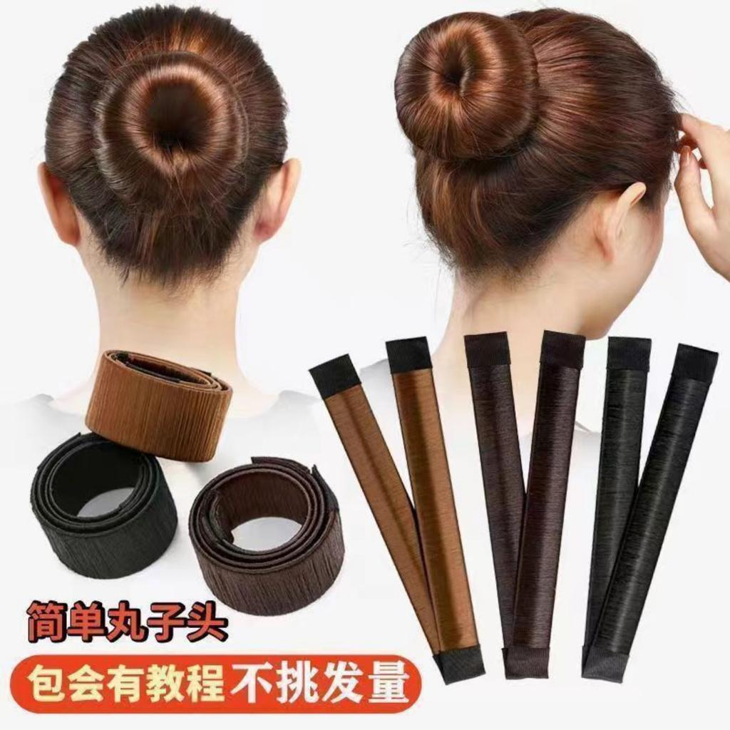 Hair Styling Tool Bun Maker Hair Clip for Women Adult Hair Updo Accessory Hair Twist Hair Band Hair Holder for Creating Various Hairdos