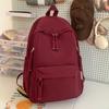 School Bag Children Primary School Students Burgundy Girls Junior High School Students Backpack College Students Backpack