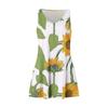 Women's Casual Fashion V-neck Sleeveless Floral Print Side Pocket Dress
