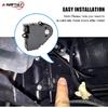 2Pcs HVAC Blend Door Actuator Replacement For Chevy Silverado 1500 2500 Suburban Tahoe GMC Sierra Yukon XL Cadillac Escalade Hummer H2, Heater Air