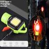 Portable Outdoor Flashlight Keychain Rechargeable LED Mini Light Keychain  Outdoor