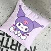 Kawaii KKuromi Pillowcase Cushion Cover x Ornamental Pillows Christmas Decoration  Personalized Gift Nordic Home