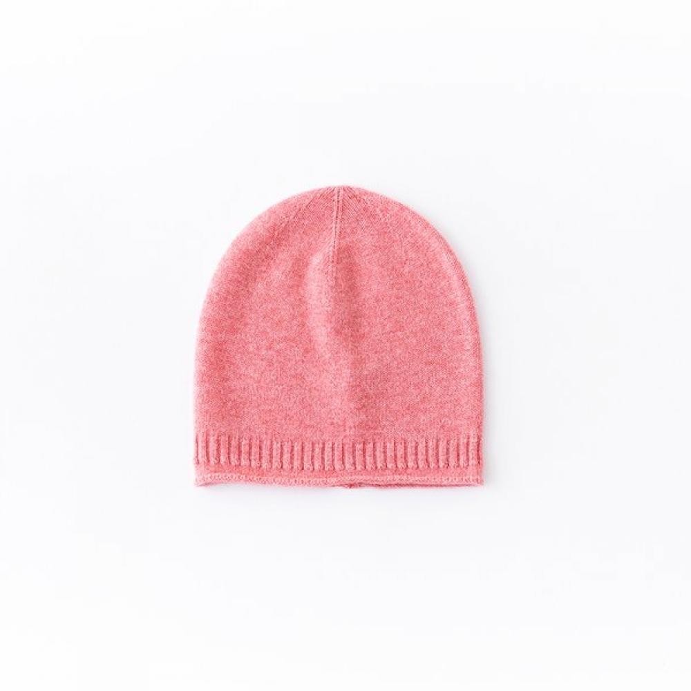 Dal Cashmere Beanie Peach Slouch Knit 30 Single option