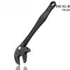 Heavy-Duty Industrial Crab Claw Wrench - Quick-Adaptive Ratchet, Wide Jaw Adjustable Tool for Automotive Repair, Plumbing