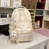 Schoolbag trendy cool schoolbag male high school student fashion Korean version large capacity travel backpack female college student backpack 
