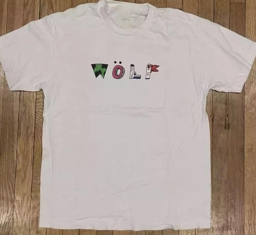 

Футболка Tyler The Creator Golf Wang Wolf Sketchbook Размер S-5XL Унисекс S