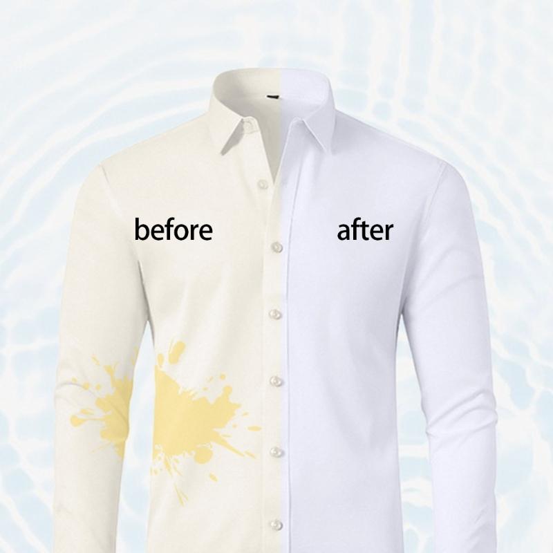 Pack of 10 Powerful Laundry Whitener Sheets Eliminate Yellowing Restoring Brightness Multiple Fabric