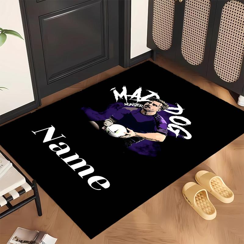 Melbourne Storm (14) Personalizowany dywanik biurowy z imieniem Stylowa dekoracja do salonu, sypialni, kuchni