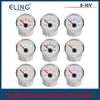 ELING Voltmeter 52mm Volt Gauge Universal Waterproof Meter 12V 24V with 8 Colors Backlights for Boat Automobile Motor Yacht