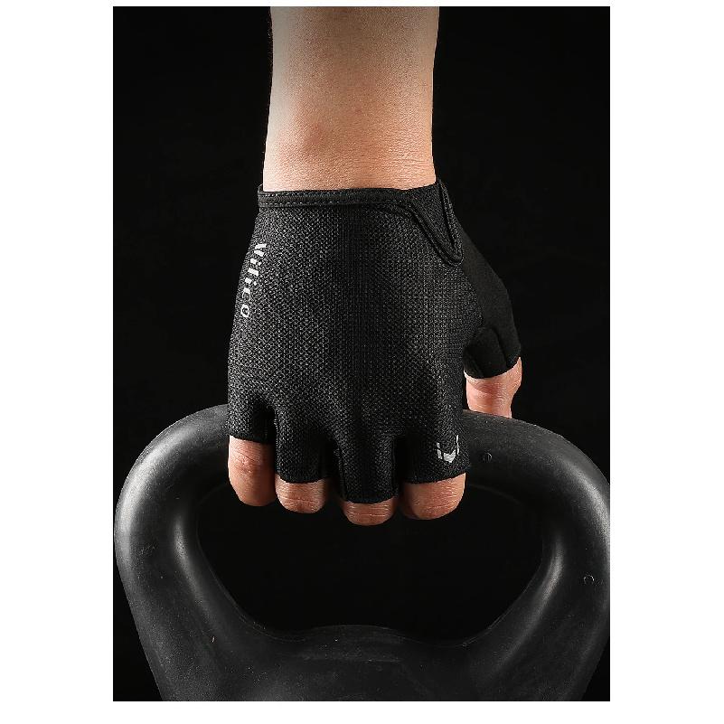 Half Finger Cycling Gloves Men Women Anti Slip Shock Breathable Summer Bicycle Gloves Fingerless Sports Gym Training Bike Gloves