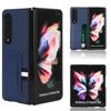 High Quality For Samsung Galaxy Z Fold3 2 3 Fold 4 5g Case Litchi Pattern Card Leather Cover