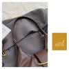 Women's Soft Leather Underarm Bag Casual Commuter Shoulder Bag