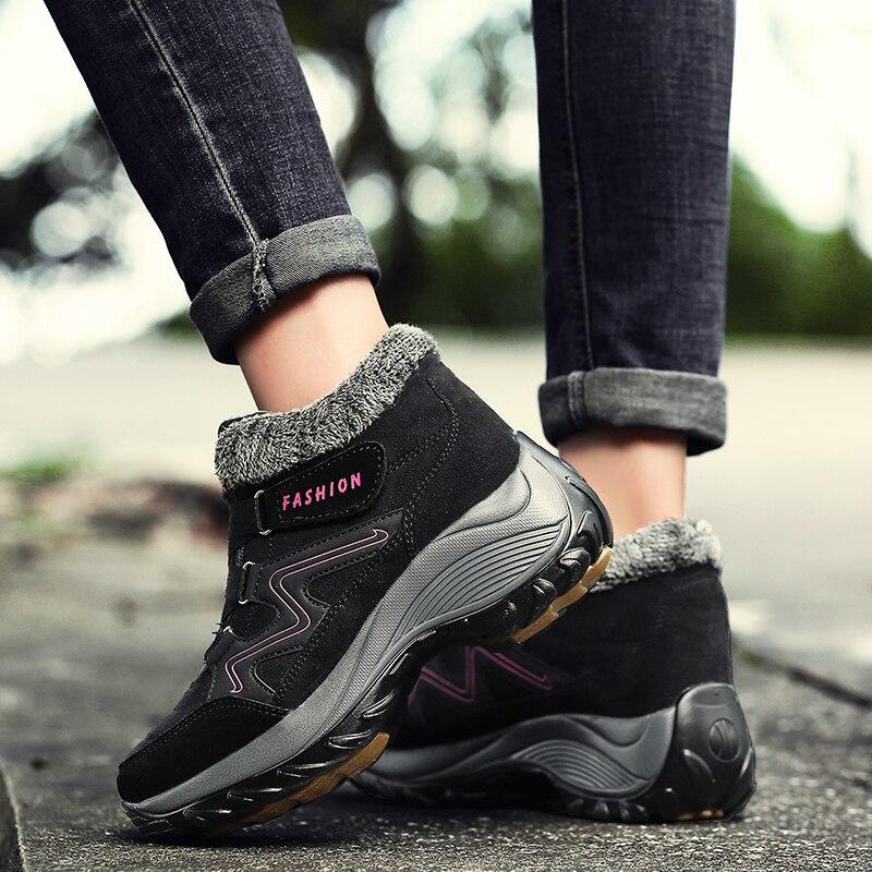 Boots For Women  Winter Padded Boots Platform Luxury Shoes Quilted Ankle Boots Women 'S Sneakers Combat Boots Botas De Mujer