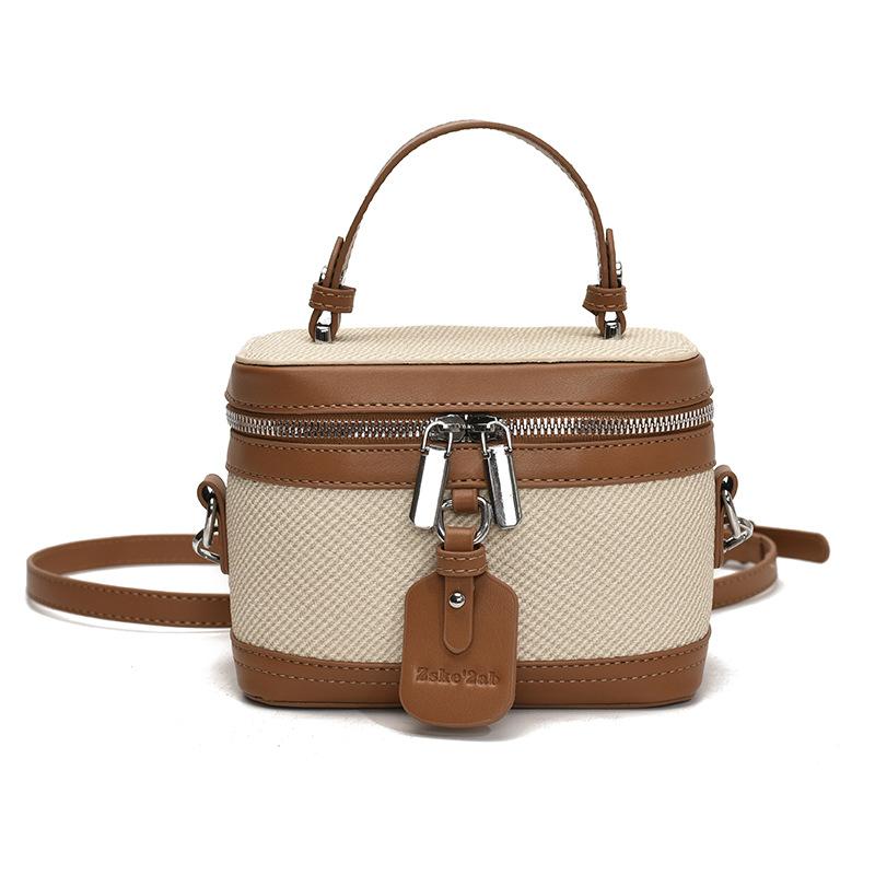 Fashion Portable Box Bag Women's New Casual Versatile Messenger Bag Shoulder Bag