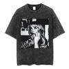 Sabrina Carpenter Short N' Sweet Tour Vintage Washed T Shirts Fans Gift Men Women Clothing Fashion Aesthetic T-shirts Streetwear
