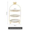Ceramic 3-Tier Dessert & Cake Stand