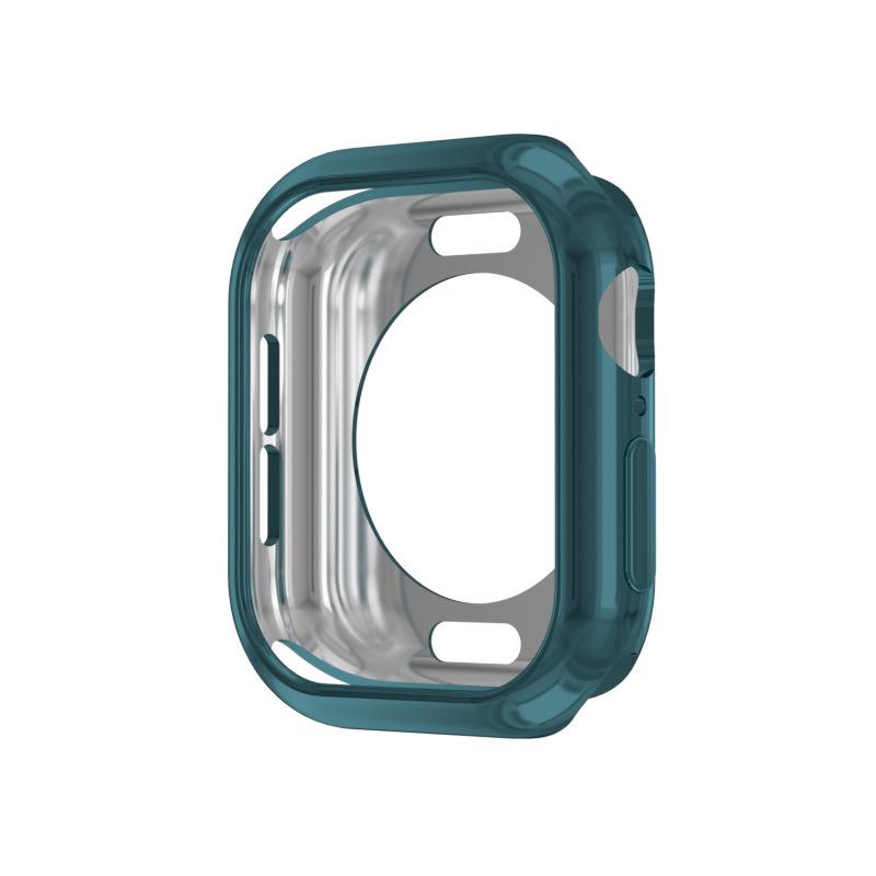 Suitable for apple watchs10 watch soft case iwatch9876 generation SE electroplating hollow protective case