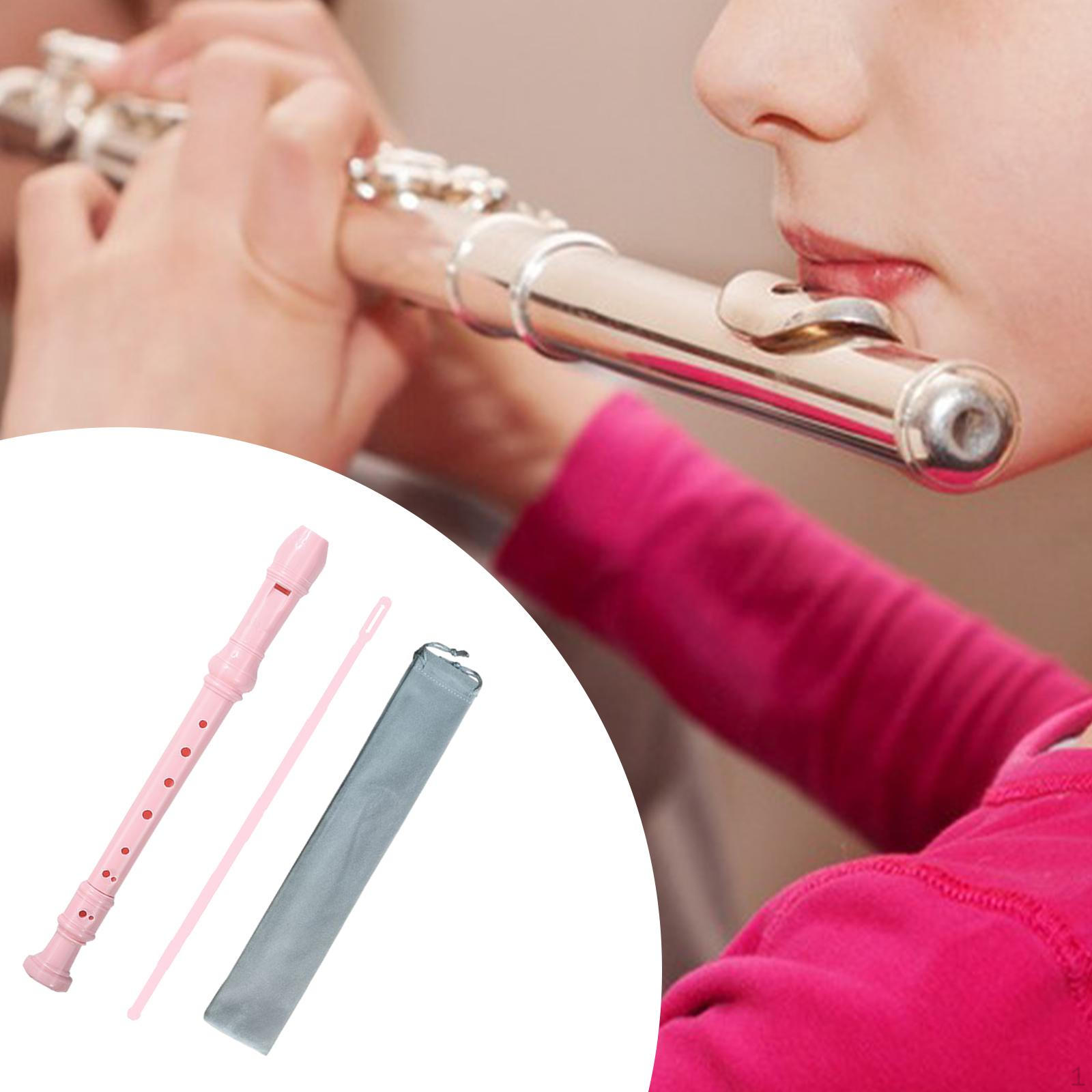 

Флейта-сопрано, флейта с 8 отверстиями, музыкальный инструмент для любителей-любителей розовый