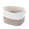 Binaural Storage Dirty Clothes Basket Hot-selling Cotton Rope Storage Basket Desktop Finishing Sundries Toy Storage Basket Bag