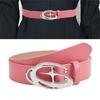 Pin Buckle PU Leather Belt Woman Casual Waist Belt Pants Belt Girl Dress Belts